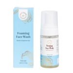 Foaming Face Wash with Glycolic & Hyaluronic Acid | Controls Excess Oil, Removes Dead Skin Cells | Brightening Face Wash for All Skin Types | Gentle Cleanser for Women & Men – 100ml