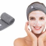 Makeup Hair Band for Women with Adjustable Velcro Closure – Soft Polycotton Face Wash Headband for Skincare, Spa, Facial, Salon & Cosmetic Use | Reusable Stretch Hair Wrap