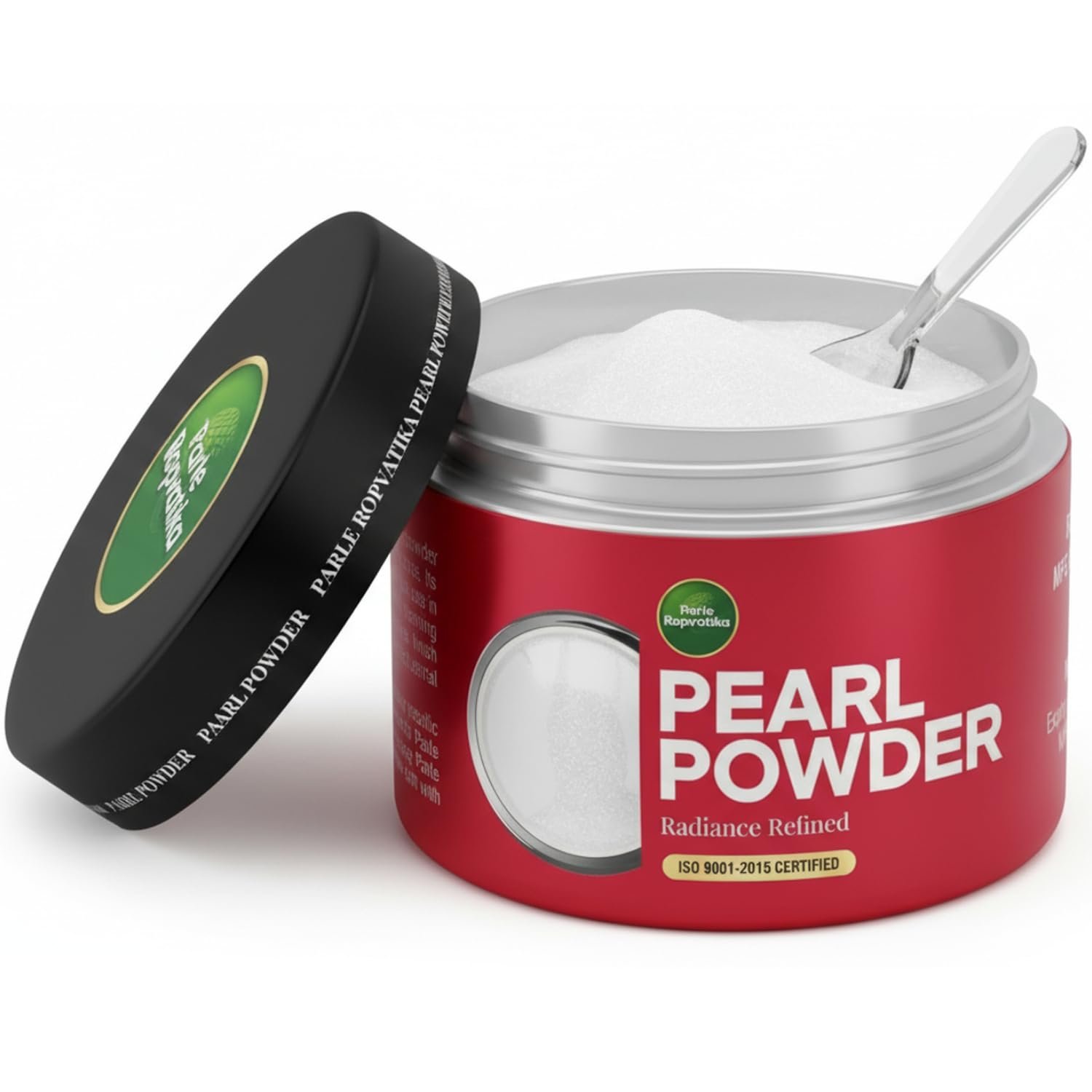 Natural White Pearl Powder 100gm, Cosmetic Grade for DIY Skincare, Antioxidant Deep Cleansing, Face Mask Cream Soap Handwash Nail Polish (100gm)