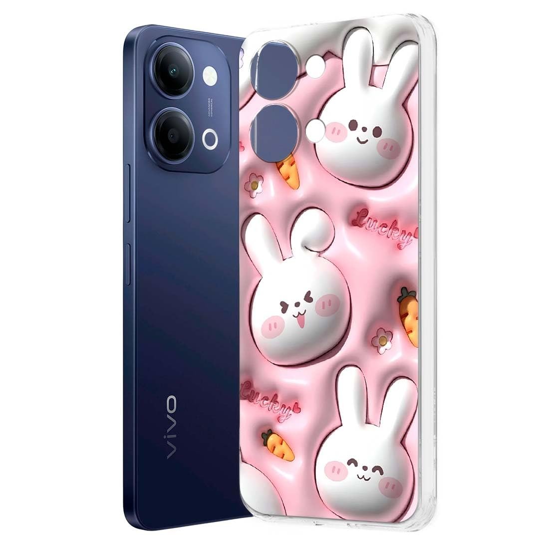 Soft Silicon Printed Designer Mobile Back Cover for Vivo Y11 5G -D3246
