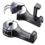 Car Seat Hooks for Purses,Bags,Hidden Hook with Phone Holder,Universal Vehicle Back Seat Hanger 360° Rotation,Car Headrest Hooks,Adjustable Car Hooks-(Pack of 1) Car Seat Hooks for Purses,Bags,Hidden Hook with Phone Holder,Universal Vehicle Back Seat Hanger 360° Rotation,Car Headrest Hooks,Adjustable Car Hooks-(Pack of 1)