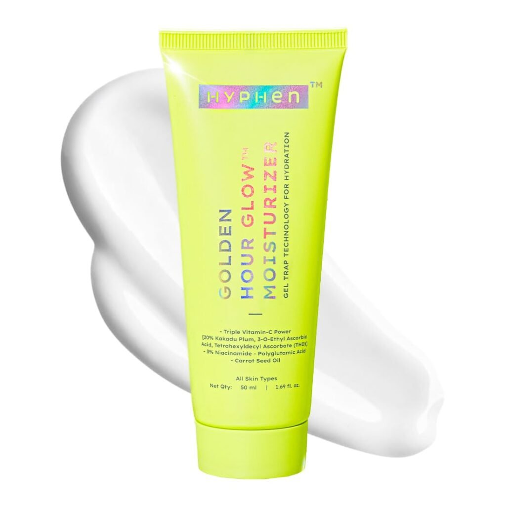 Hyphen Brightening Face Moisturizer with THD- 20% Kakadu Plum, Highly Stable Vitamin C| 3% Niacinamide- Dark Spots & Pigmentation | Lightweight Gel Cream Moisturizer for Dry, Oily, All Skin Type -50ml Hyphen Brightening Face Moisturizer with THD- 20% Kakadu Plum, Highly Stable Vitamin C| 3% Niacinamide- Dark Spots & Pigmentation | Lightweight Gel Cream Moisturizer for Dry, Oily, All Skin Type -50ml