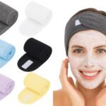 Makeup Time Face Wash Hair Band for Women & Men | Soft Polycotton Facial Headband for Makeup, Skincare, Spa, Salon & Face Wash | Adjustable Reusable Hair Band