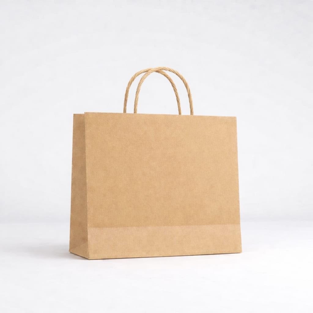 Shopping Paper Bags with Handles, Size 12×4.5×11″ (L×B×H), Bulk Brown Paper Bags, 130 GSM Thick Virgin Paper, for Gift, Clothing, Grocery & Party Bags, PACK-IN Packaging (PACK OF 20) Shopping Paper Bags with Handles, Size 12×4.5×11″ (L×B×H), Bulk Brown Paper Bags, 130 GSM Thick Virgin Paper, for Gift, Clothing, Grocery & Party Bags, PACK-IN Packaging (PACK OF 20)