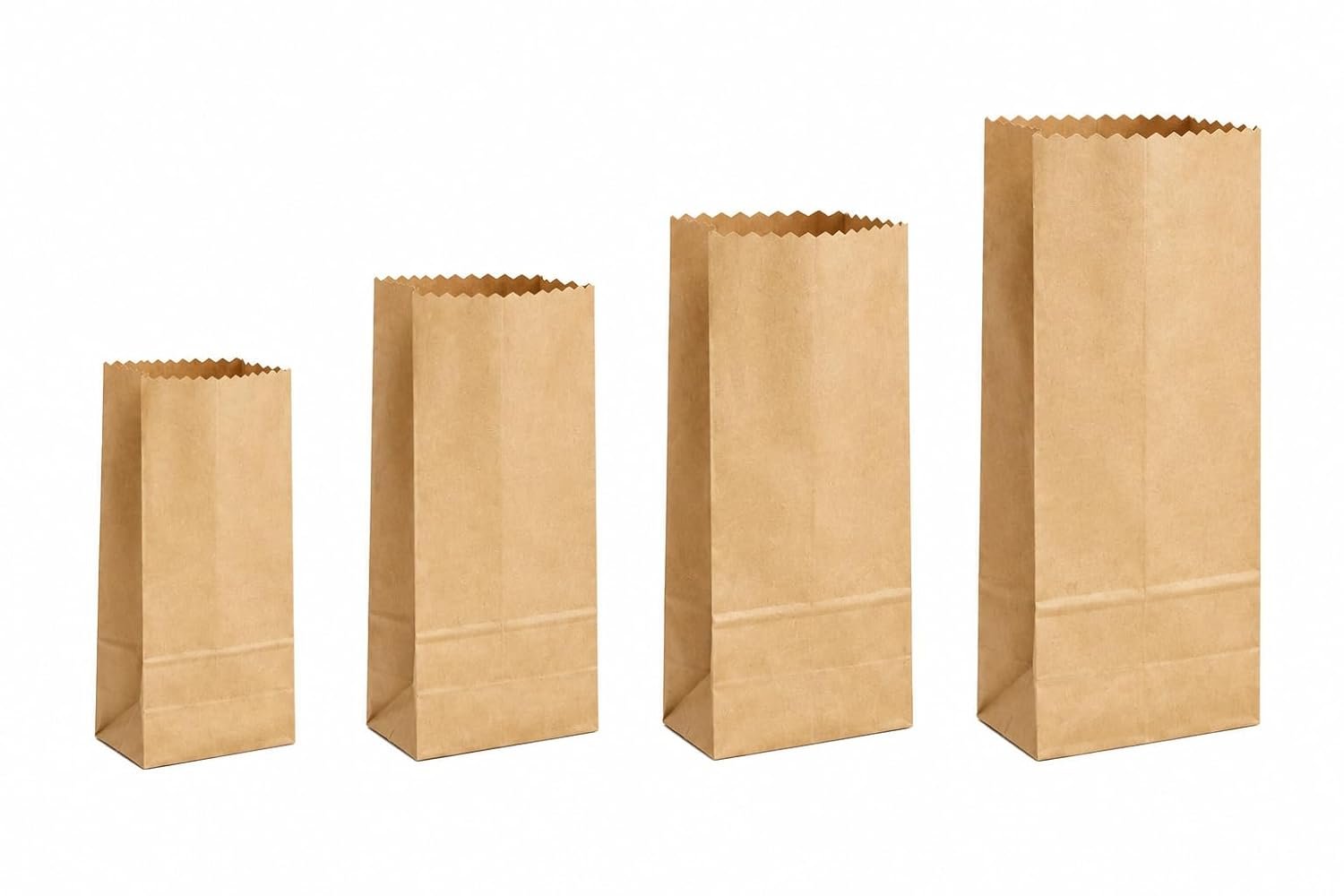 Brown Kraft Paper Bags, Pack of 100, Flat Bottom Paper Bags for Bakery, Cookies, Snacks, Grocery & Gift Packing Brown Kraft Paper Bags, Pack of 100, Flat Bottom Paper Bags for Bakery, Cookies, Snacks, Grocery & Gift Packing