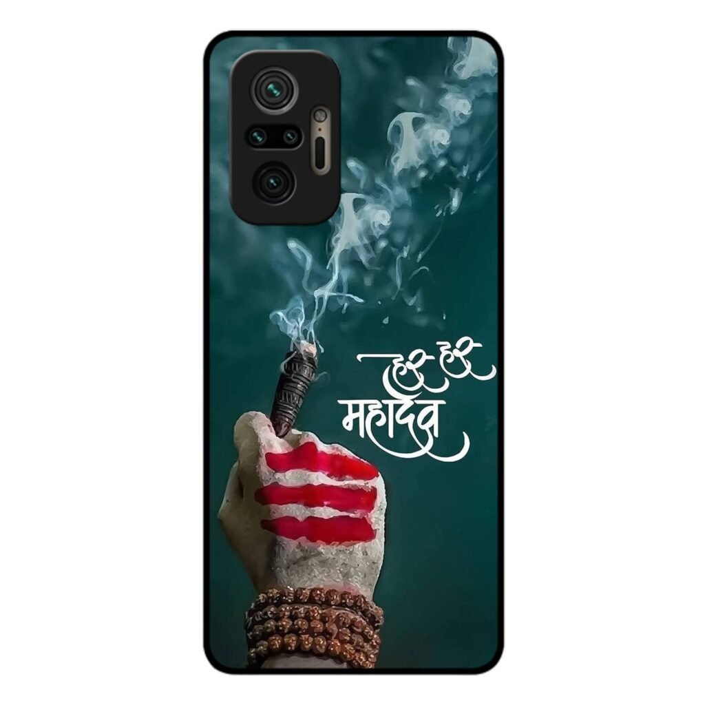 Case Compatible for Redmi Note 10 Pro Back Cover | Shivay Printed Shockproof Slim Fit Case with Camera Protection Mobile Phone Back Cover for Redmi Note 10 Pro (106)