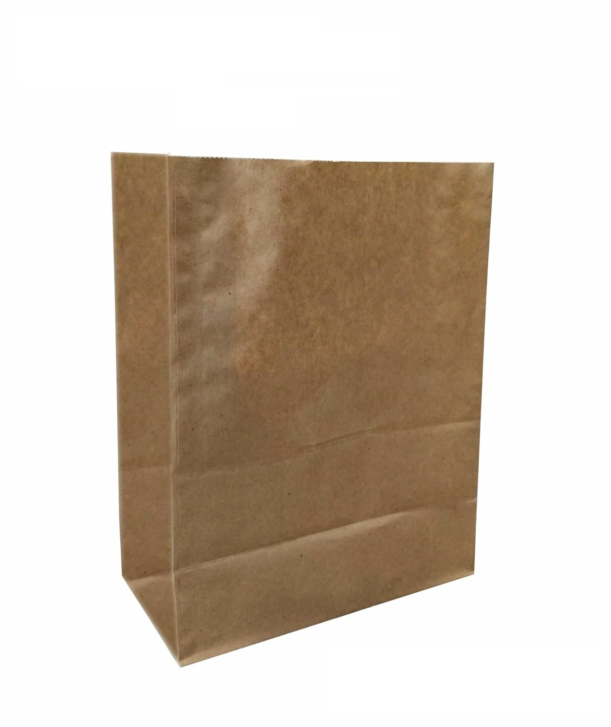 Eco-friendly Brown Multi-purpose Paper Carry Bags, Pack of 50 Pcs For Grocery, Food Packing, Restaurant Take Away, Cloud Kitchen Delivery, Fruit & Vegetables, No Handles (12x9x5 inch)