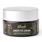 Vilvah Under Eye Cream | Reduces Dark Circles, Puffiness & Eye Bags | Hydrates, Smoothens Fine Lines & Firms Skin | Lightweight Eye Care for Tired Eyes | 20ml