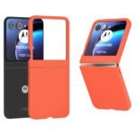 for Motorola Razr 60 / Razr 50 5G Case Skin Feeling Slim Hard PC Phone Cover – Orange